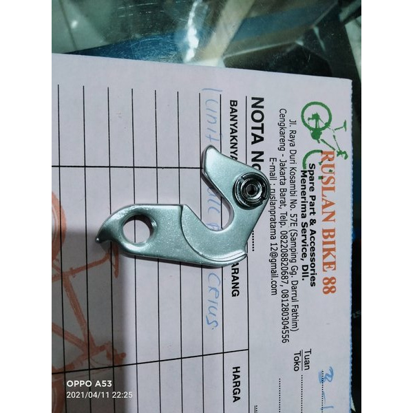 Jual Jual Drop Out RD Polygon Hanger RD Specialized Anting Anting RD