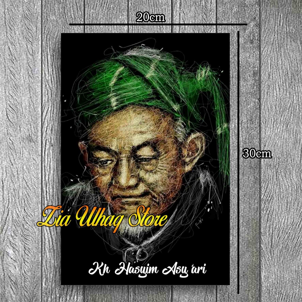 Jual Hiasan Dinding Tema Kh Hasyim Asy Ari Wall Decor Hiasan Dinding