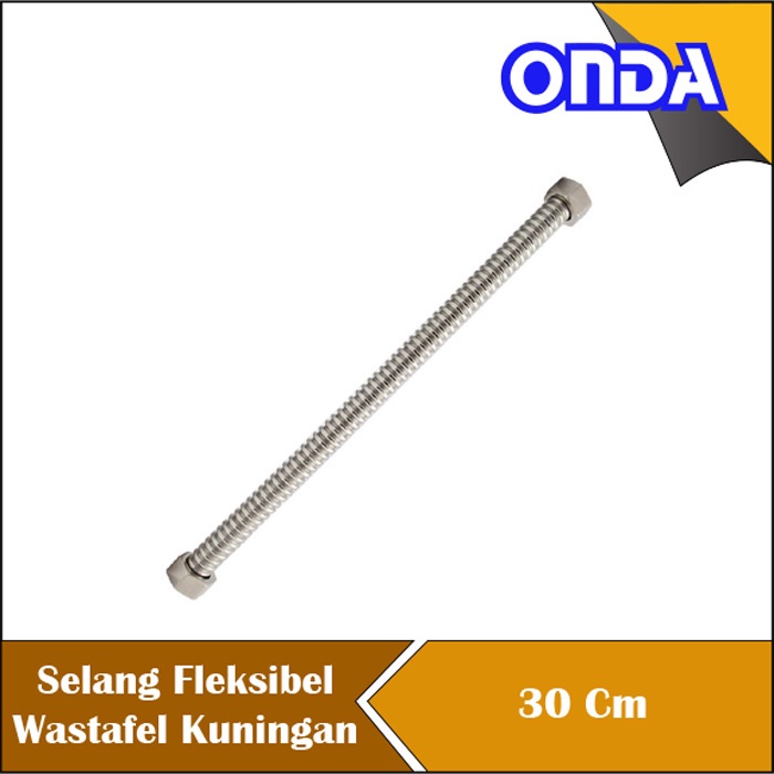 Jual Selang Fleksibel Flexible Wastafel Kuningan Hose Onda Cm Wate