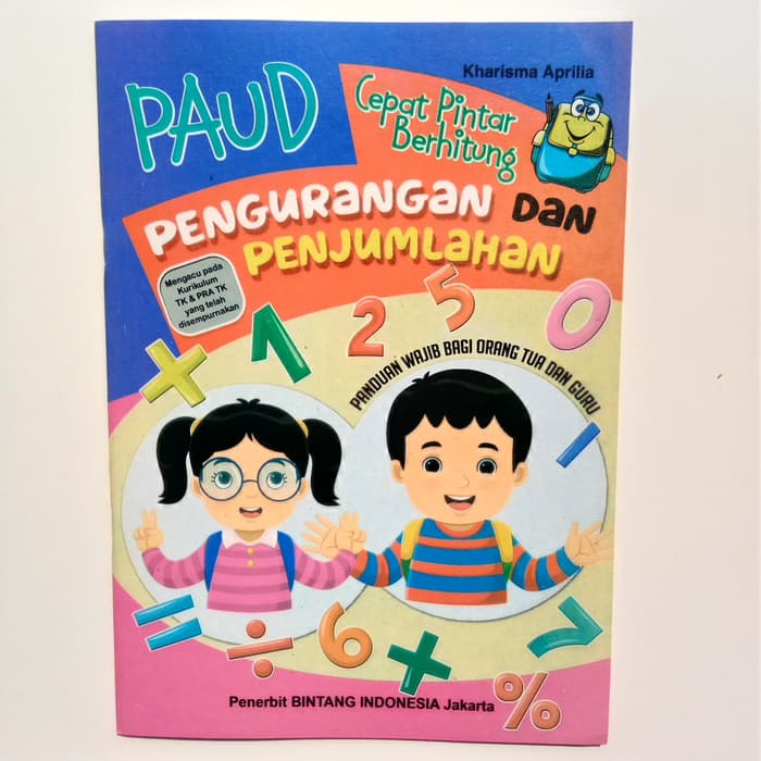 Jual Buku Aktivitas Paud Cepat Pintar Berhitung Pengurangan Dan