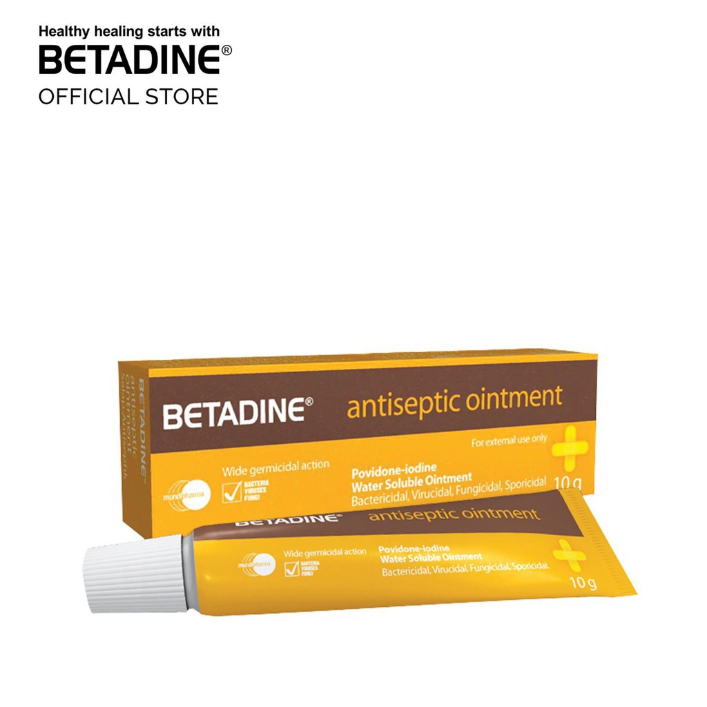 Jual Betadine Antiseptic Ointment 5gr Salep Antiseptik Untuk Luka