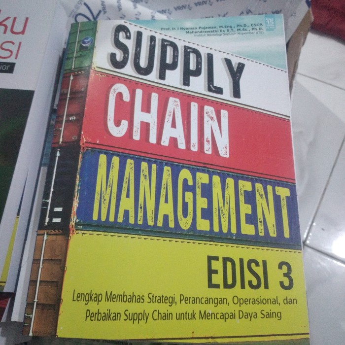 Jual Supply Chain Management Edisi I Nyoman Pujawan Shopee Indonesia