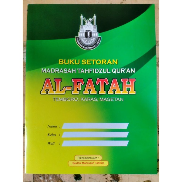 Jual BUKU SETORAN HAFALAN QUR AN AL FATAH TEMBORO Shopee Indonesia