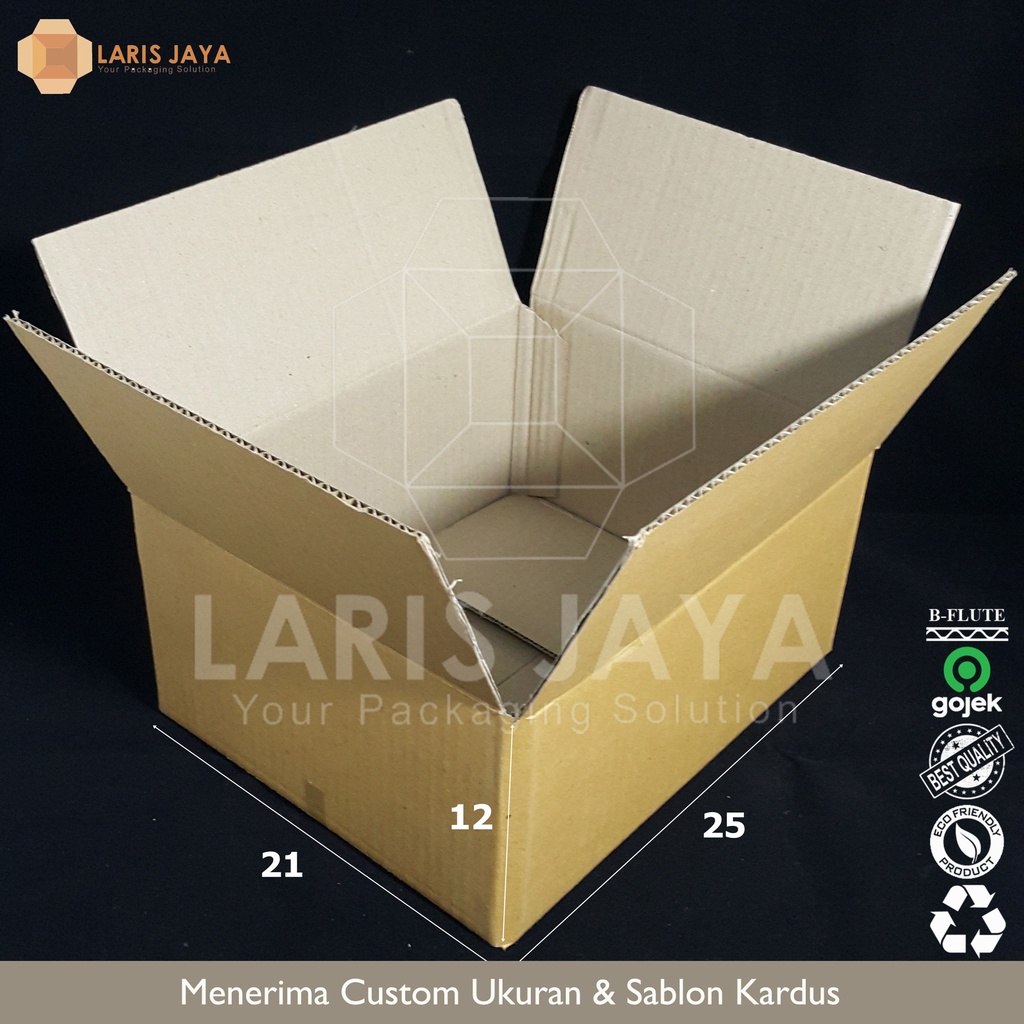 Jual Kardus Box Karton Kotak Packing Polos X X Cm