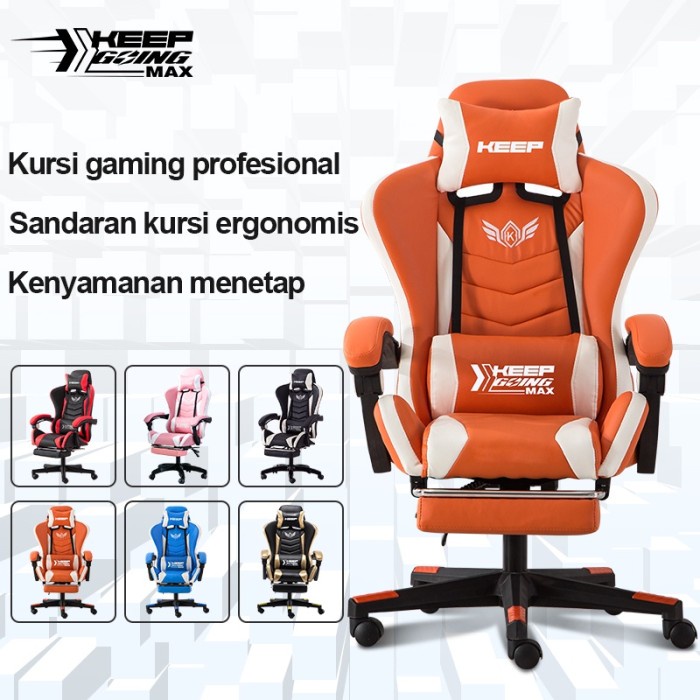 Jual KEEP Kursi Gaming Kursi Kantor Profesional Kursi Ergonomis Nyaman