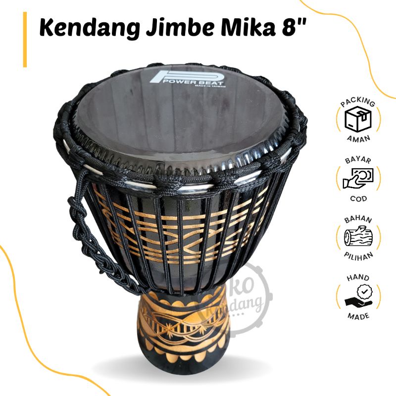 Jual Alat Musik Kendang Gendang Jimbe Djimbe Reggae Rampak Cm Mika