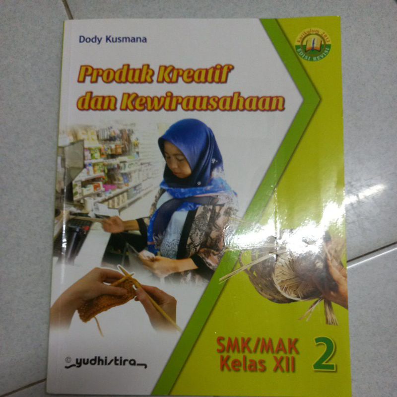 Jual Buku Produk Kreatif Dan Kewirausahaan Kelas XII SMK MAK Shopee