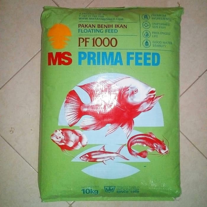 Jual Pf Kg Pakan Pelet Makanan Benih Ikan Ms Prima Feed Pf