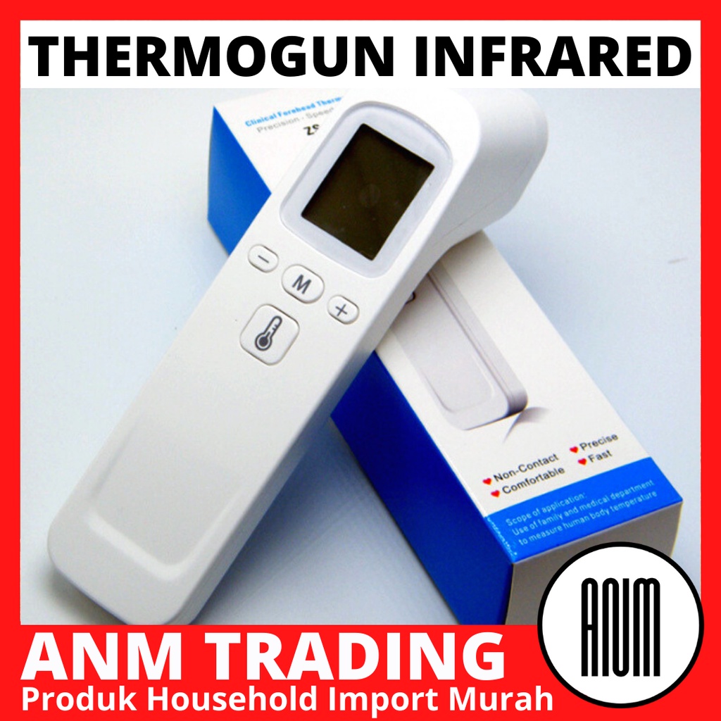 Jual Thermogun Thermometer Digital Infrared Ukur Suhu Termometer Tembak