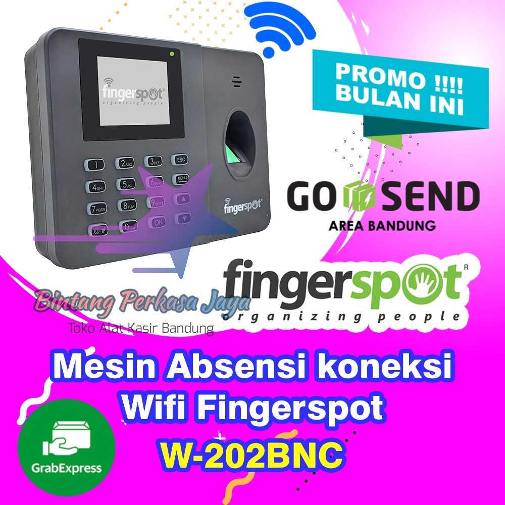 Jual Mesin Absensi Sidik Jari Fingerspot Revo W Bnc Wifi Shopee