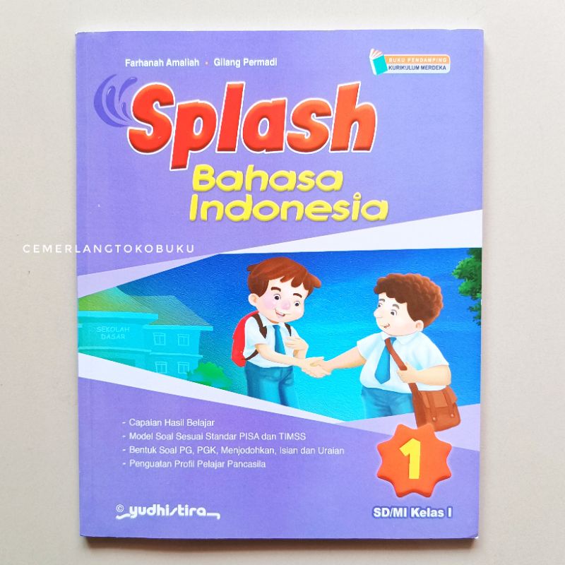 Jual BUKU SOAL SPLASH BAHASA INDONESIA KELAS 1 SD YUDHISTIRA