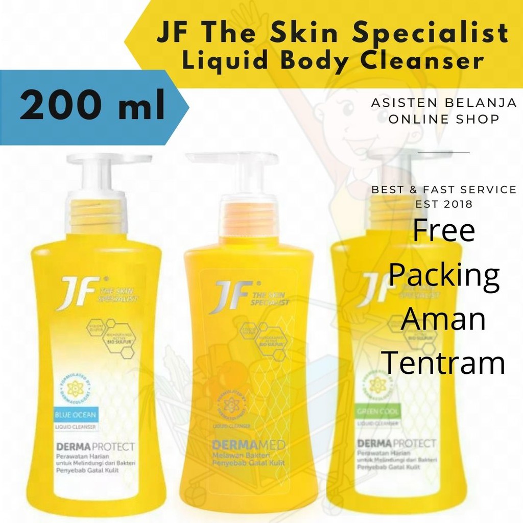 Jual JF SULFUR Sabun Mandi Cair Original Dermamed Kuning Derma Med