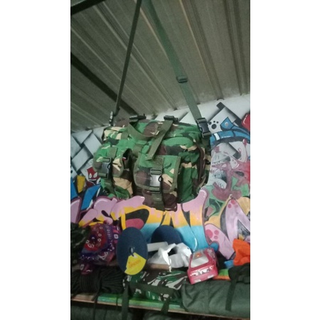 Jual Tas Selempang Loreng Jatah Tni Original Shopee Indonesia