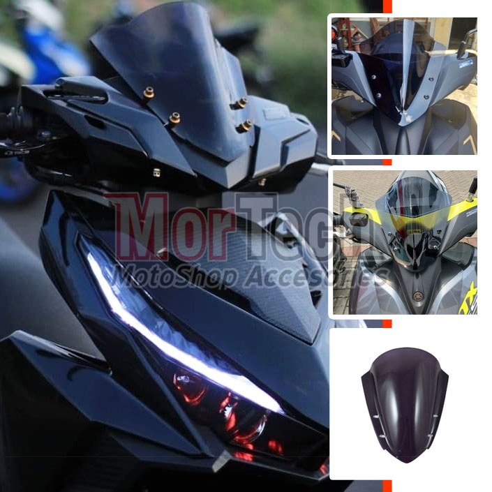 Jual Pisor Aerok Mika Windshield Visor Pisor Aerox 155 VVa NVX Vario