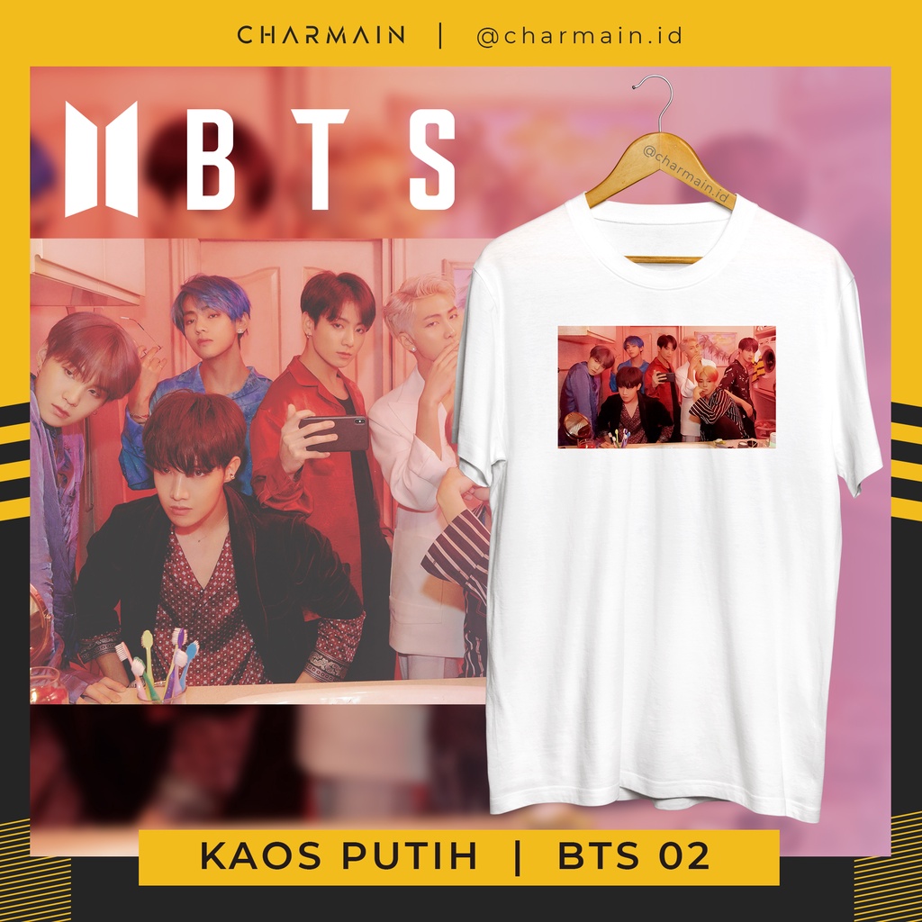 Jual Kaos Bts Map Of The Soul Album Korea Full Member Shopee Indonesia