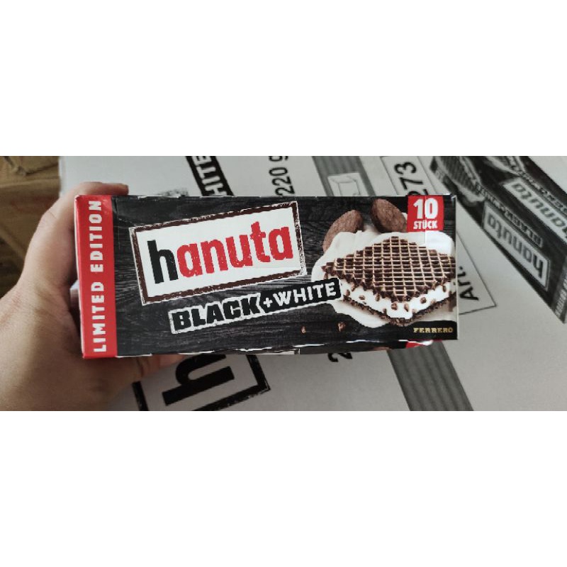 Jual Hanuta Black White Limited Edition Per Box Shopee Indonesia