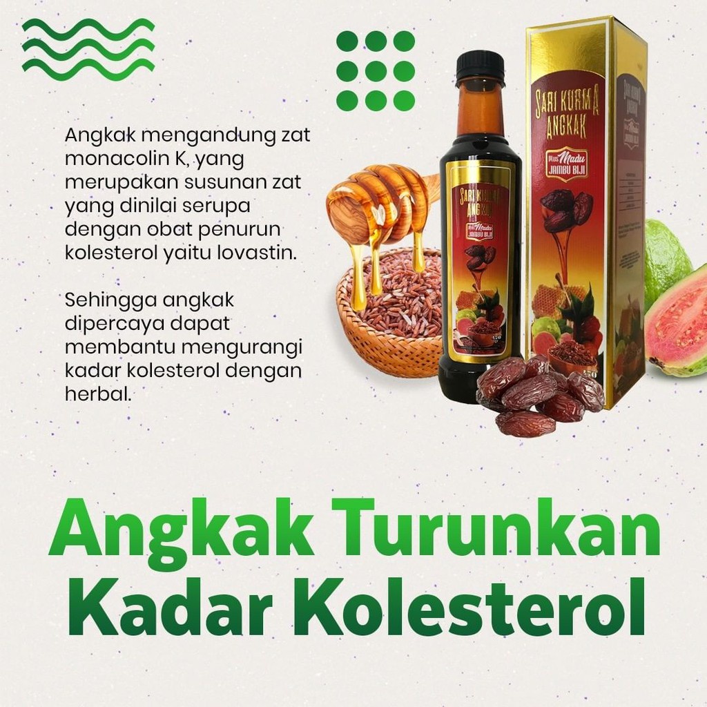 Jual Sari Kurma Angkak Plus Jambu Biji Penambah Trombosit Dan Stamina