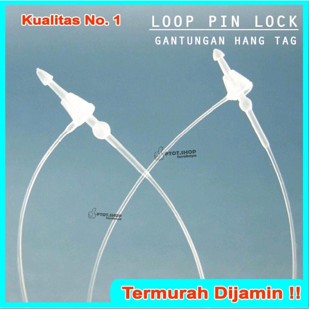 Jual TALI HANGTAG LOOPIN MURAH ISI 100 PCS Shopee Indonesia