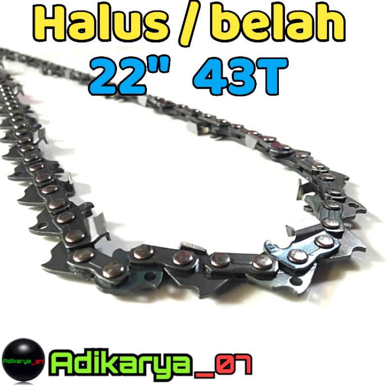 Jual Rante Rantai Chainsaw Inch Mata Gergaji Kayu Halus