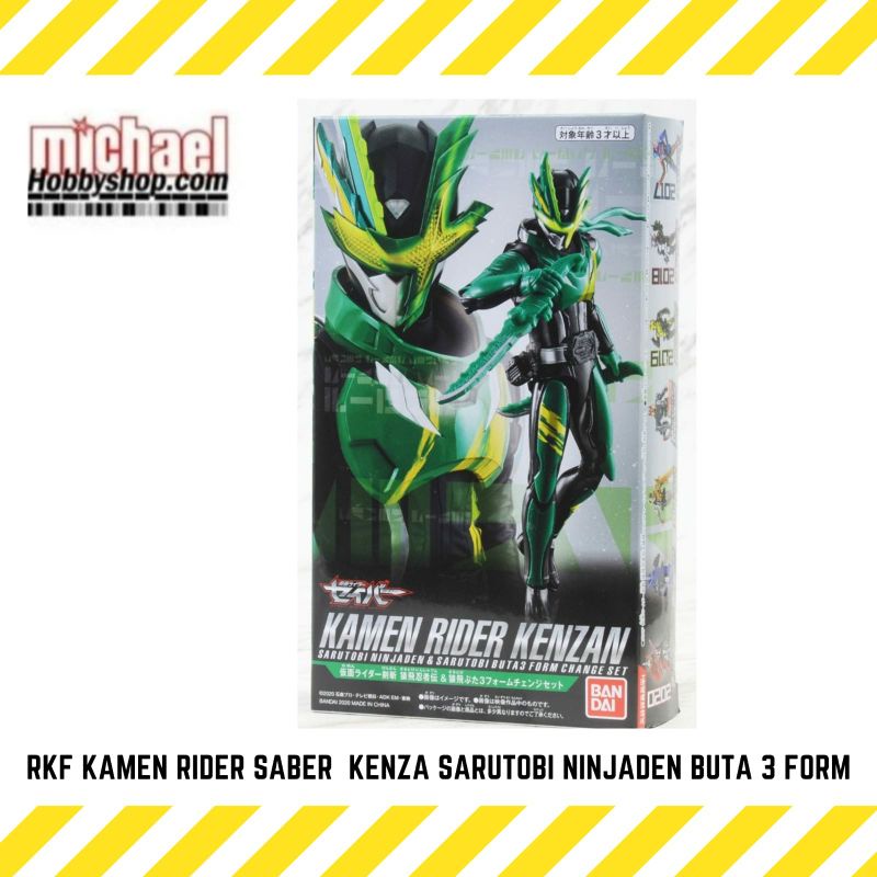 Jual Bandai Kamen Rider Kick S Figure RKF Kamen Rider Kenzan Shopee