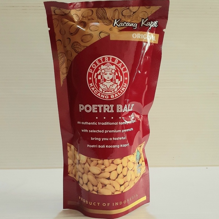 Jual Kacang Bali Poetri Bali Gr Original Spicy Manis Asin Telor Medan