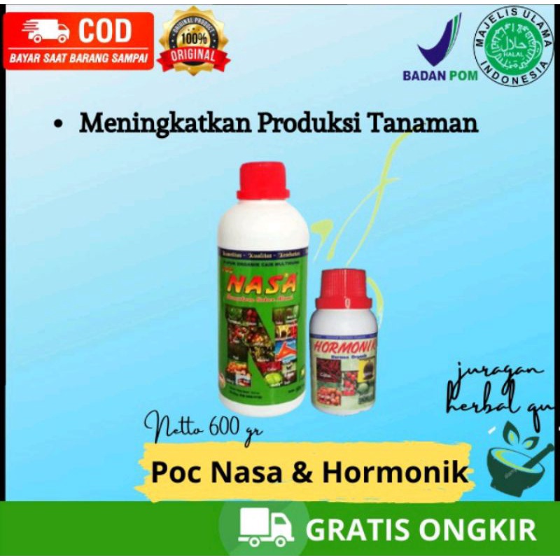 Jual Pupuk Organik Cair Poc Nasa Cc Dan Hormonik Cc Pupuk Segala