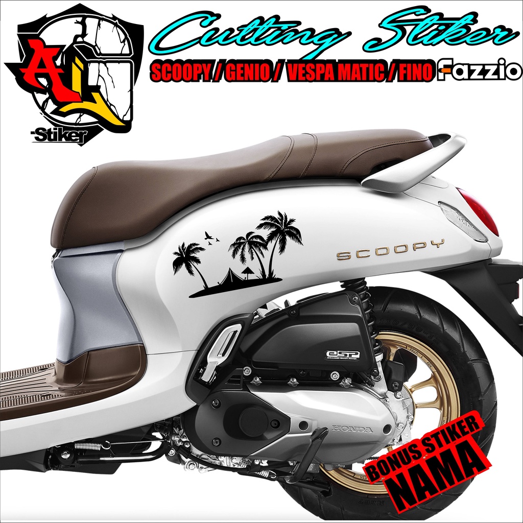 Jual Stiker Simpel Sc Striping Simpel Striping Vespa Striping