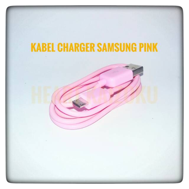 Jual KABEL DATA CHARGER MICRO USB PINK ANDROID CSM100 1M CABLE OPPO