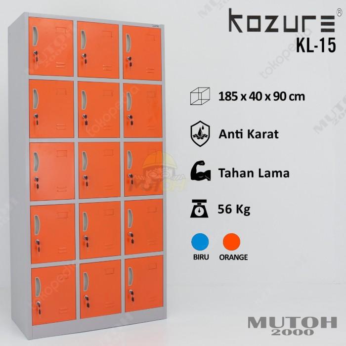 Jual Loker Locker Lemari Kabinet Besi 15 Pintu KOZURE KL 15 Shopee