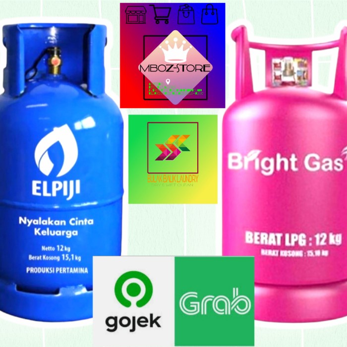 Jual TABUNG GAS LPG 12 KG DAN ISI Shopee Indonesia