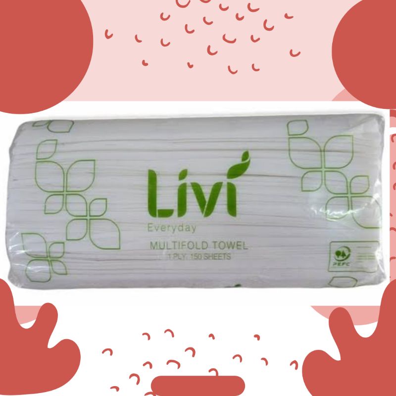 Jual Tissue Livi Smart Multifold Towel Tissu Tisu Livi Murah Shopee