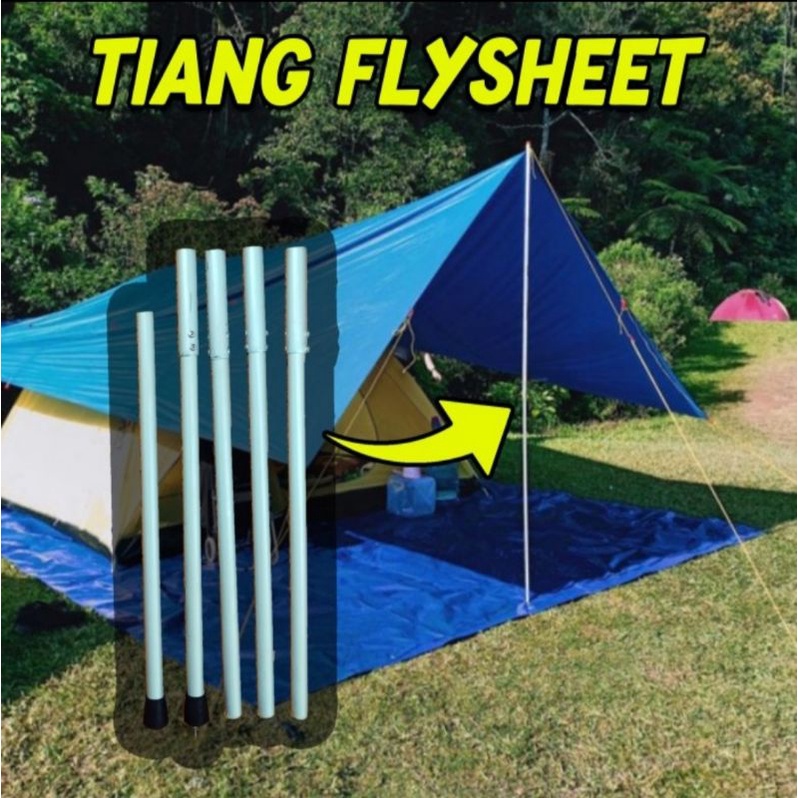 Jual Frame Tiang Flysheet Aluminium Tiang Tenda Camping Awning Mobil