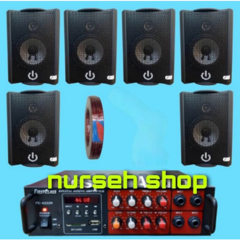 Jual Paket Soundsystem Speaker Buat Kantor Cafe Dll Shopee Indonesia