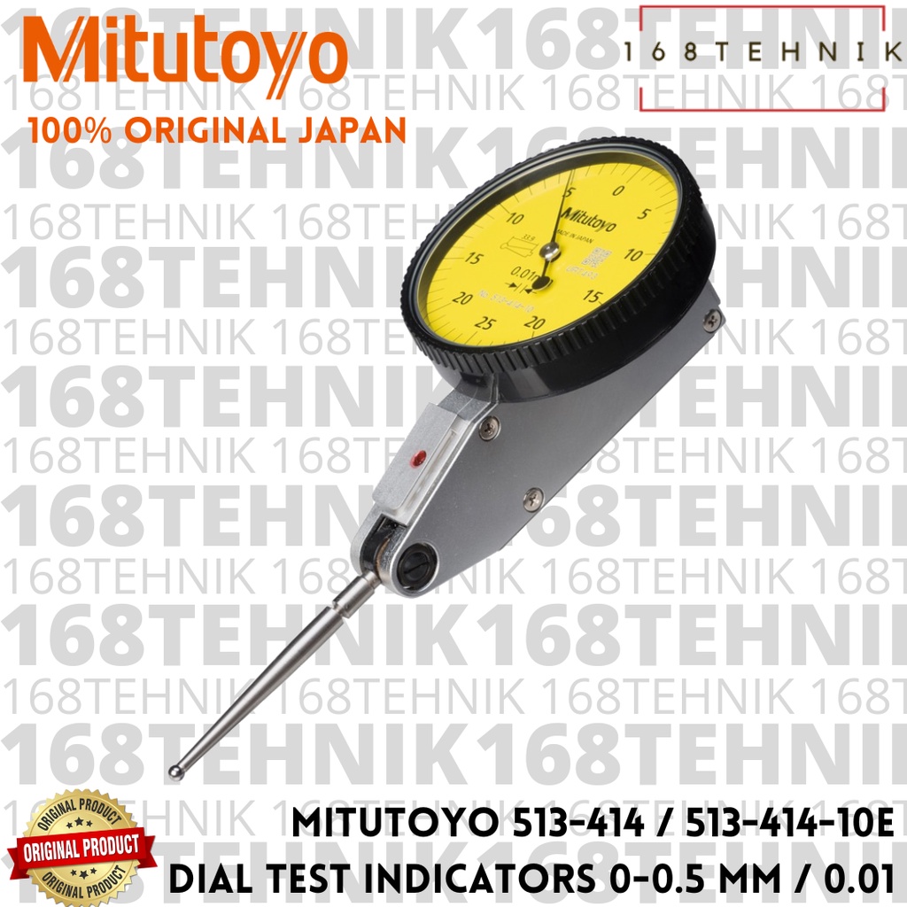 Jual DIAL TEST INDICATOR Mitutoyo 513 414 513 414 10E 0 5mm 0 01mm