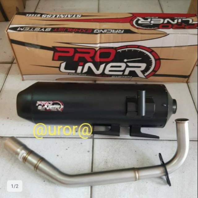 Jual KNALPOT PROLINER STANDAR RACING NEO SR SILENT NMAX OLD ORIGINAL