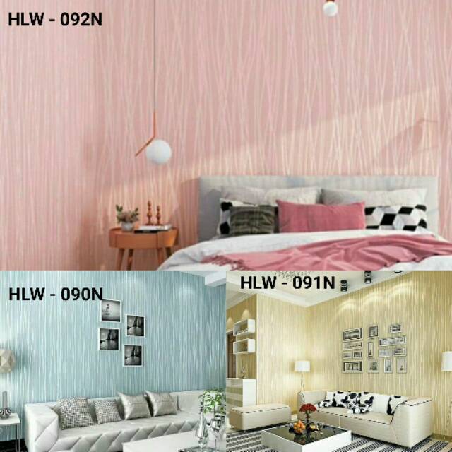 Jual Wallpaper Dinding Premium Embos Salur Shopee Indonesia