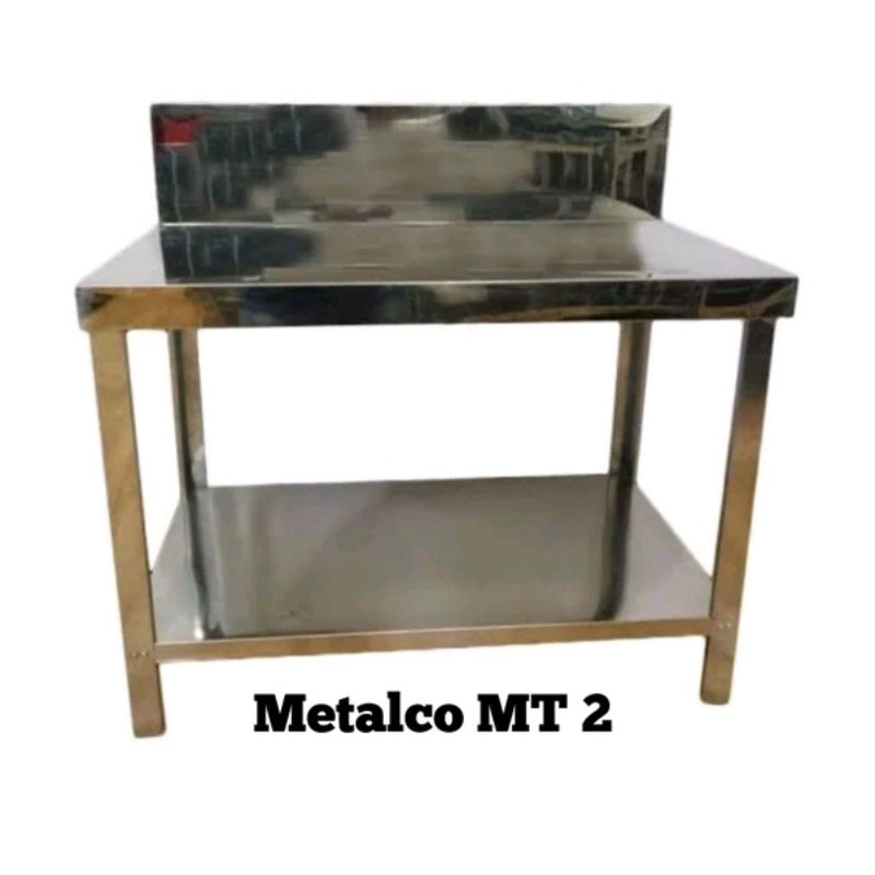 Jual Meja Dapur Stainless Metalco MT 2 Shopee Indonesia