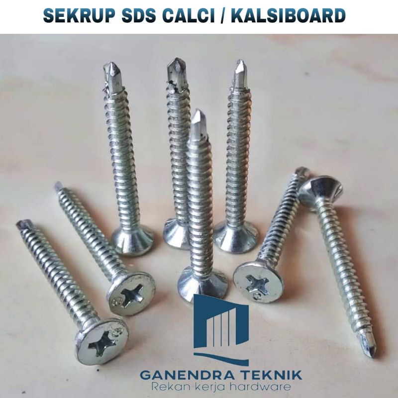 Jual Pcs X Sekrup Grc Sds X Kalsiboard Calci Screw