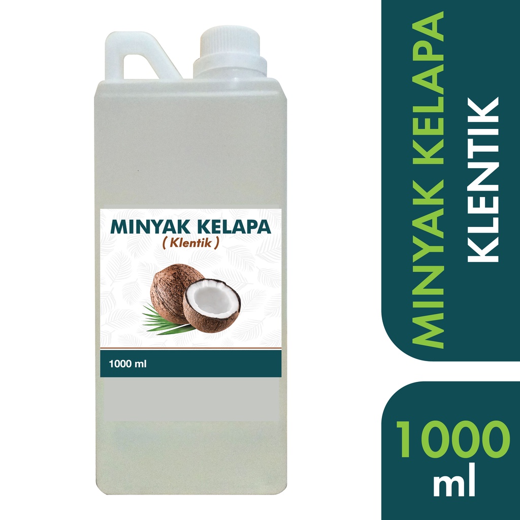 Jual Minyak Kelapa Asli Murni Klentik Kletik Keletik Coconut Oil 1000ml