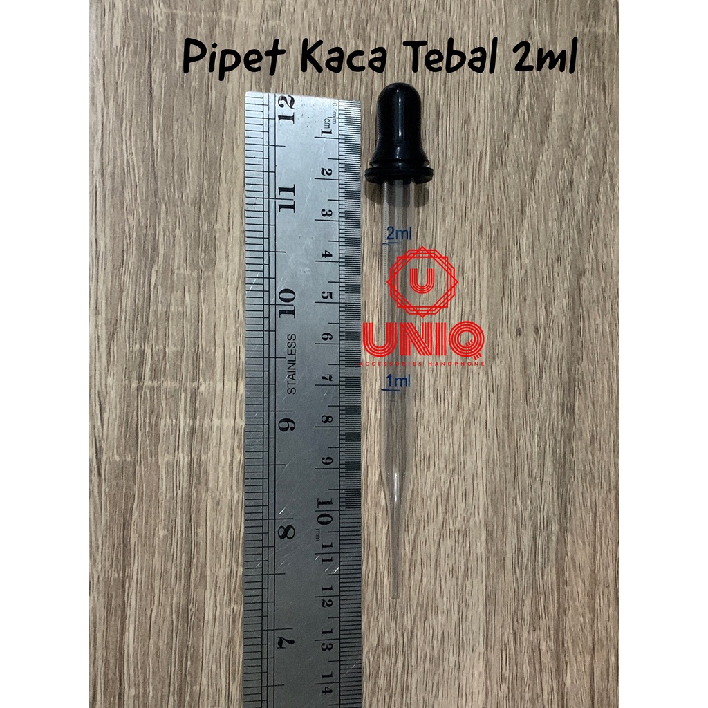 Jual Pipet Tetes Kaca Tebal Pipet Tetes Artemia Kutir Jentik 1ml Dan