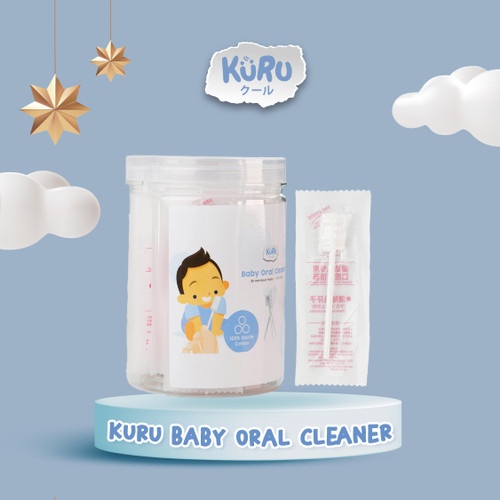 Jual Kuru Baby Oral Cleaner Pembersih Lidah Gigi Gusi Mulut Bayi