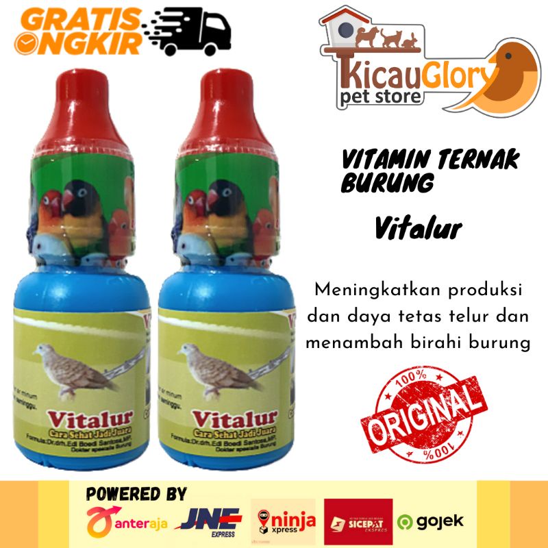 Jual Vitalur Vitamin Breeding Atau Ternak Burung Ocehan Perkutut Murai