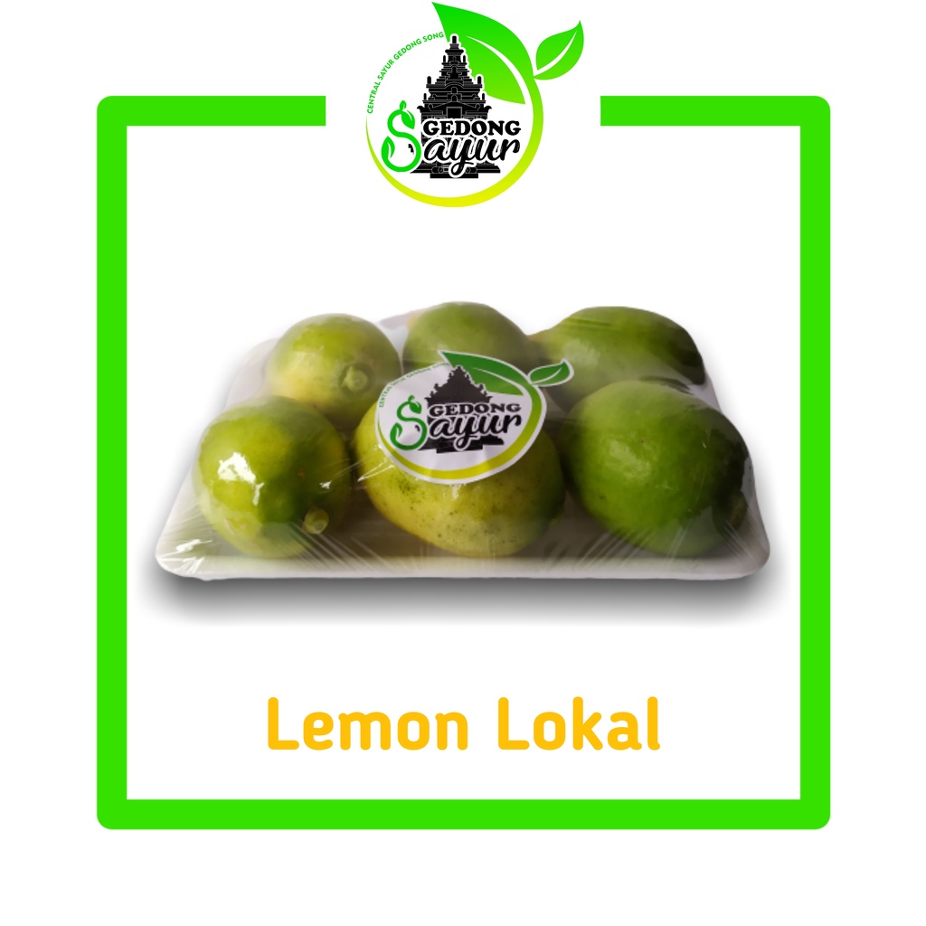 Jual Jeruk Lemon Lokal 1kg Shopee Indonesia