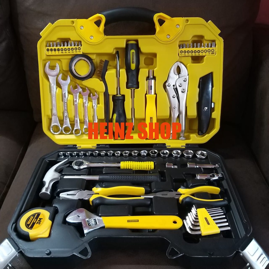 Jual Toolkit Tool Kit Tool Box Set Original Krisbow Kotak Perkakas