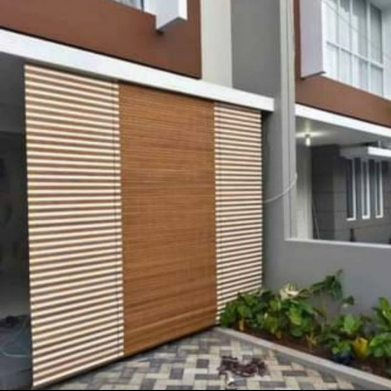 Jual Krey Tirai Outdoor Kayu Meranti Batu Shopee Indonesia