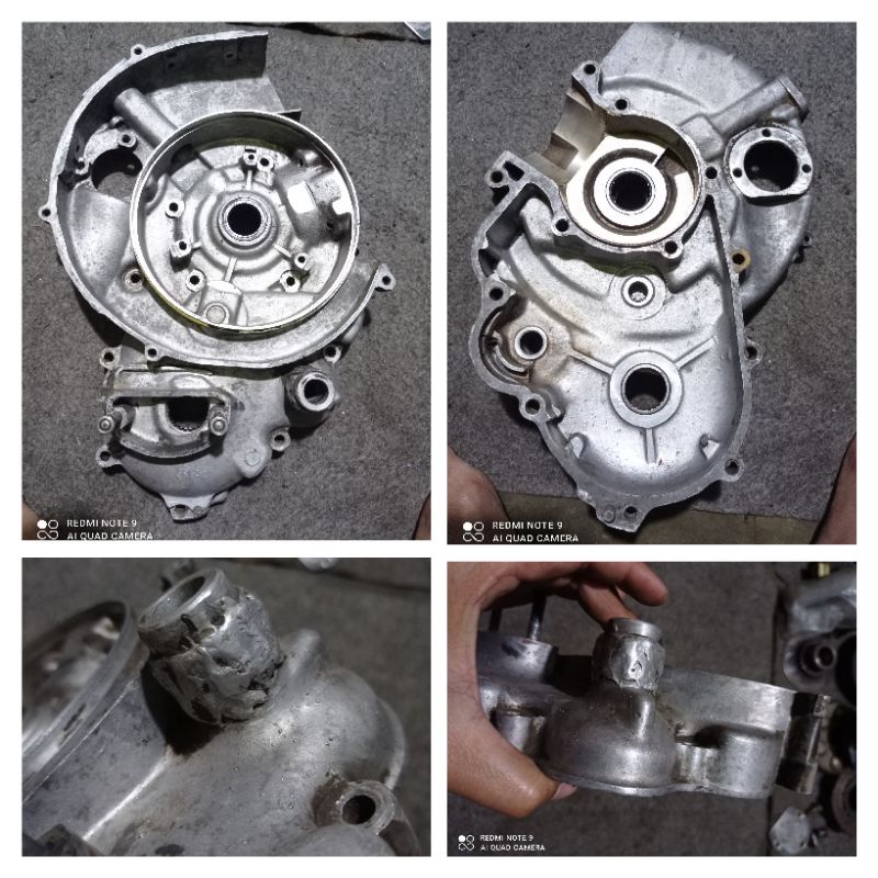 Jual Rengkes Crankcase Kanan Vespa Excel Exlusif Original Copotan