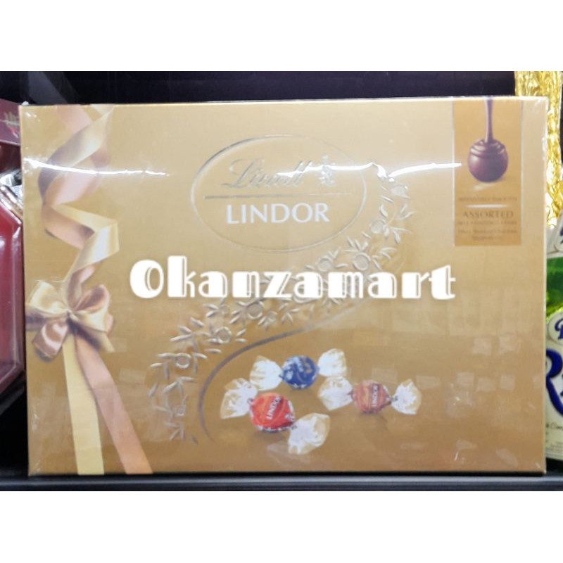 Jual Lindt Lindor Assorted Gift Box Gr Shopee Indonesia