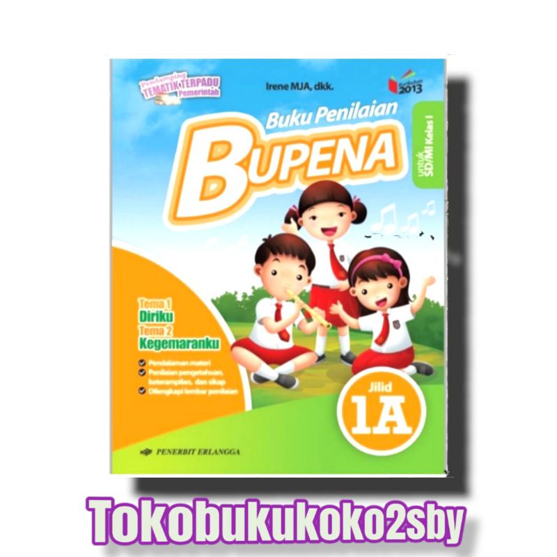 Jual Buku Penilaian Tematik Bupena Kelas Abcd Sd K Erlangga