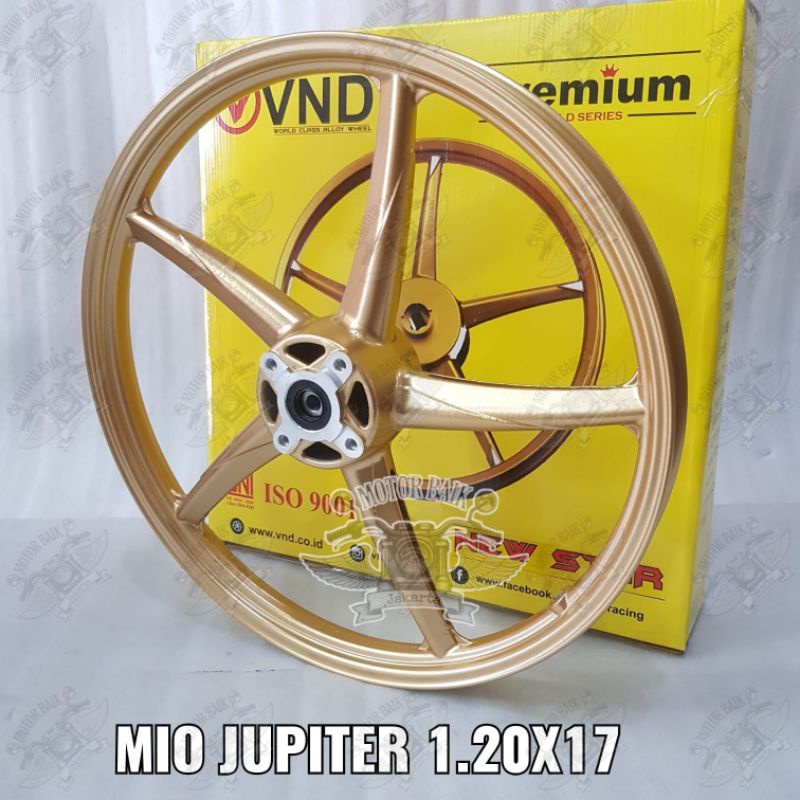 Jual Velg Pelek Racing Mio Vnd Racing Ring Depan Saja Six Star