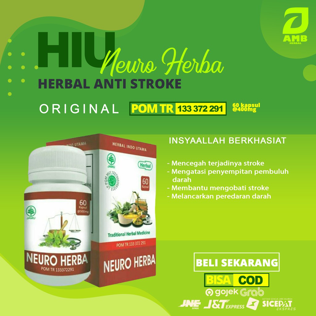 Jual Obat Stroke Herbal Ampuh Atasi Penyempitan Pembuluh Darah Hiu